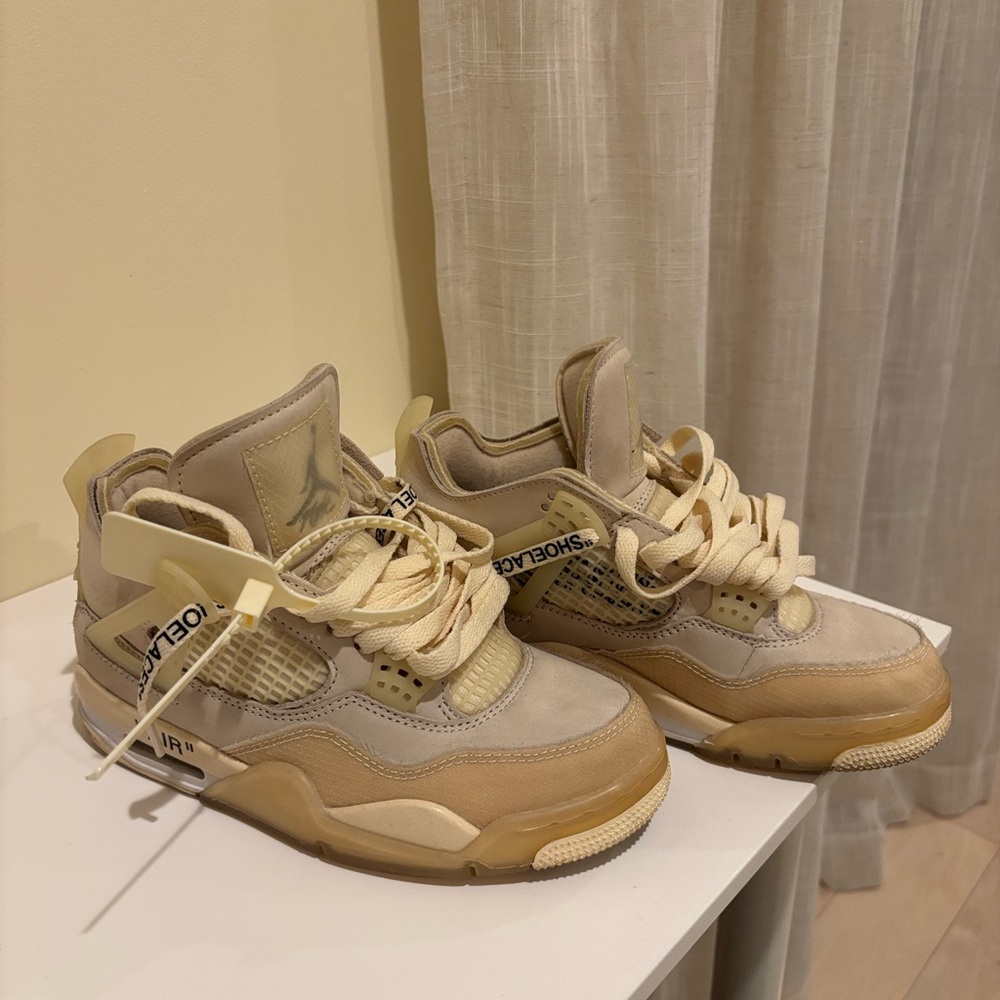 Kids Beige Sneakers